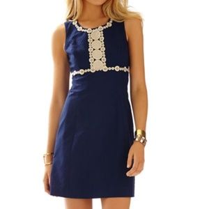 Lilly Pulitzer Rosie Lace Detail Shift Dress